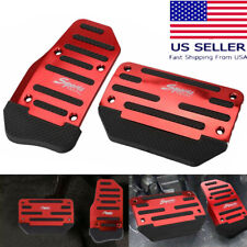 2pcs Universal Non-Slip Automatic Gas Brake Foot Pedal Pad Cover Car Accessories picture