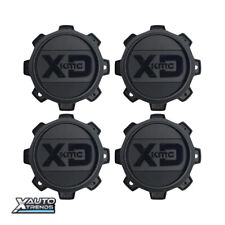 4 x XD Series Wheel Center Cap 77mm High- Matte Black T150H171-8-H77-S2 picture