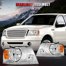 For 04-08 Ford F150 Lincoln Mark LT 06-08 Headlights Assembly Clear Lens Lamp picture