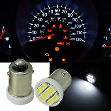 BA9S 8-SMD White High Power LED Light Bulbs for Ford Interior Instrument Panel picture