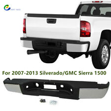 Complete Chrome Rear Bumper For 2007-2013 Chevy Silverado GMC Sierra1500 Truck picture