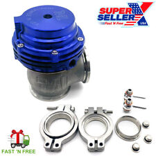 MVS 38mm External Turbo Wastegate Blue - Fits Tial Springs & Flange - 22PSI USA picture