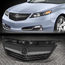 For 12-14 Acura TL OE Style Matte Black Front Bumper Hood Grille Grill Assembly picture