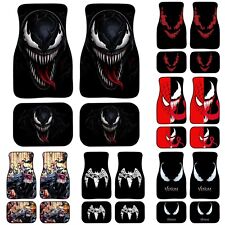 Venom 4PCS Car Floor Mats Liners Truck Front Rear Rugs SUV Rubber Carpets Gift picture