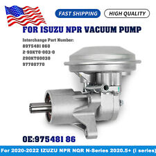New Vacuum Pump For 2020 2021 2022 IZUZU NPR NQR N-Series 2020.5+ (i series) picture
