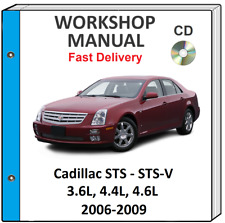 CADILLAC STS STS-V 2006 2007 2008 2009 SERVICE REPAIR WORKSHOP MANUAL picture