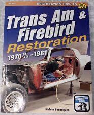 SA Design Trans Am Firebird Body Restoration Book 1970 1/2-1981 SA316 Car Tech  picture