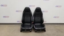 2000 BMW Z3 M ROADSTER E36/7 FRONT SEAT SET BLACK LEATHER picture