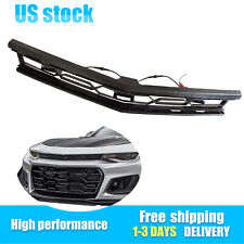 Fits 16-21 Chevy Camaro Front Bumper Upper Grille With Light (PP) ZL1 1LE Style picture