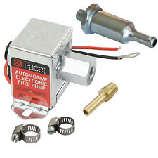 Facet FEP42SV Cube Electric Fuel Pump 1.5-4 Psi, Includes Clamps/Fittings/Filter picture