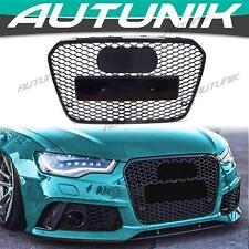 For 2012-2015 Audi A6 C7 S6 Honeycomb Front Bumper Grille RS6 Style picture