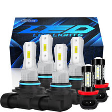 For Nissan Maxima 2008 Combo 6x 6000K LED Headlights Kit High Low Fog Bulbs picture