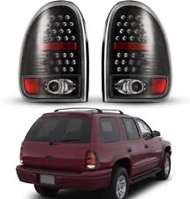 LED Tail Lights for 1998-2003 Dodge Durango 1996-2000 Caravan Clear Lens Pair  picture
