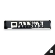 GM Performance Division Car Badge Polished Stainless Steel Sticker Emblem picture