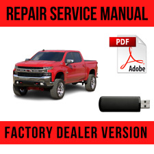 Chevrolet Silverado 2019-2023 Factory Repair Manual USB chevy picture