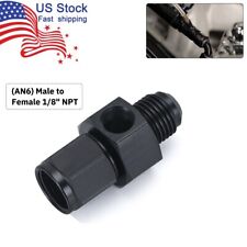 Straight Sensor Fitting Adapter AN6 Male to Female 1/8