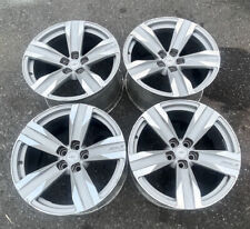 Set Of 2012-2015 ZL1 Camaro 20x10 20x11 Staggered Silver Wheels 20