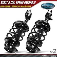 2pcs Front Complete Strut & Coil Assembly for Subaru Forester 2004-2005 H4 2.5L picture