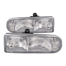 Headlights Fit 98-04 Chevy Blazer S10 Pickup Left Right Headlamps Assembly picture