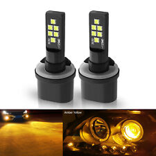 2x 880 881 Amber Yellow  LED Bulbs SMD 3030 Fog Driving Light Super Bright picture