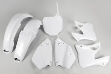 UFO Complete Plastics Kit White for Yamaha YZ250 2-Stroke/YZ125 2000-2001 picture