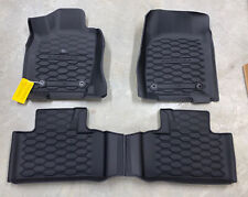 2018-2023 Dodge Durango Black All Weather Floor Mats For 2nd Row Captains Chairs picture