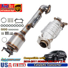 For 2010-2011 HONDA CRV CR-V 2.4L Front & Rear Catalytic Converters EPA Approved picture