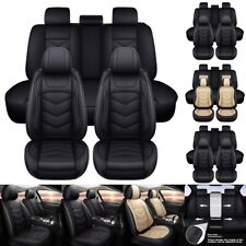 For Acura TLX RDX MDX TSX Car Seat Cover Front Rear Full Set Leather Protector picture