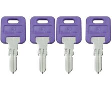 4 PK Global Link PURPLE Replacement RV Lock Key SELECT YOUR KEY CODE G301 - G391 picture