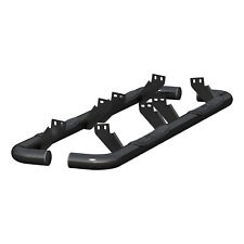 Aries 3 inch Round Semi Gloss Black Nerf Bars Side Steps 204075 picture