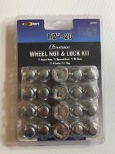 Shop Craft - Chrome Wheel Nut & Lock Kit - (1/2
