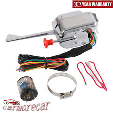 Universal 12V Street Chrome Hot Rod Turn Signal Switch For GM FORD With Flasher picture
