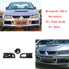 3Pcs VS-Style FRP Oil Clean Guide&Carbon Fiber Air Duct For Mitsubishi EVO 8 picture
