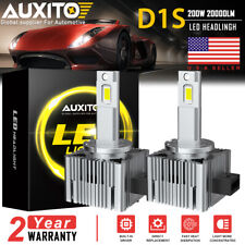 AUXITO D1S D1R LED Headlight Bulb High Low Beam HID Xenon Conversion Kit 20000LM picture
