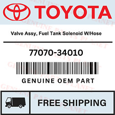 OEM TOYOTA SEQUOIA 08-20 Valve Assy, Fuel Tank Solenoid W/Hose - 77070-34010 picture
