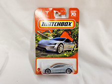 💎 2022 Matchbox  75/100  Tesla Roadster Gray New picture