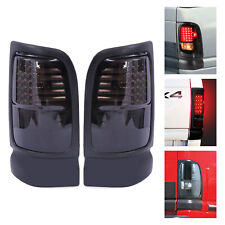 For 1994-2001 Dodge Ram 1500,94-02 Ram 2500 3500 LED Black Tail Lights Lamp Pair picture