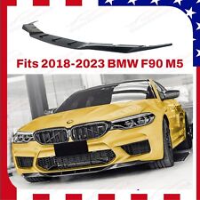 Fits BMW F90 M5 2018-2023  Competition CS Carbon Fiber Style Front Lip Splitter picture