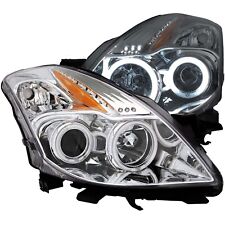 Fits NISSAN ALTIMA 08-09 2DR PROJECTOR HEADLIGHTS Chrome W/ RX HALO 121396 picture