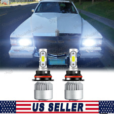 For Cadillac Brougham 1990-1992 2pc 9004 LED Headlight High/Low Beam Bulbs 6000K picture