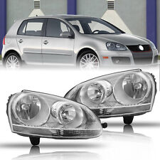 2X Left & Right Side Headlights Headlamps White Assembly For 2008 Volkswagen R32 picture