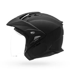 Open Box Bell Mag-9 Open Face Motorcycle Helmet Solid Matte Black -Medium picture