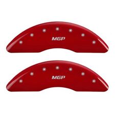 MGP 4 Caliper Covers Engraved F&R MGP Red finish silver ch picture