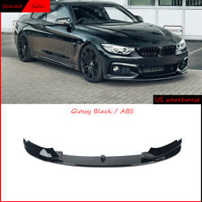 For 14-2020 BMW 4 Series M Sport F32 F33 F36 Performance Front Lip Glossy Black picture
