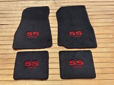 For Chevy Chevelle SS 396 Floor Mat Mats Carpet Black Embroidered Letter 1968-72 picture