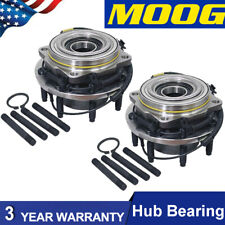 Moog Front  Wheel Bearing & Hub for 2005-2010 Ford F-350 F-250 SD SRW 4WD 2pack picture