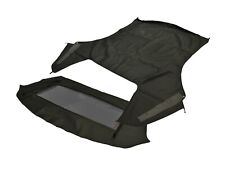 Fits: Toyota Solara Convertible Soft Top & Glass Window 1999-2003 BLACK CANVAS picture