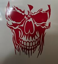 Evil Skull Sticker Scary Skeleton Decal Car Truck Window Vinyl skulls picture