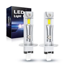 2Pcs H1 LED Headlight Bulbs Conversion Kit High Low Beam Super White 10000K picture