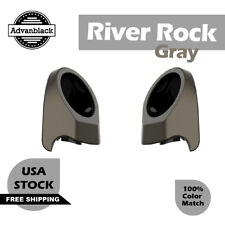 River Rock Gray King Tour Pack Pak 6.5'' Speaker Pods For Advanblack & Harley picture